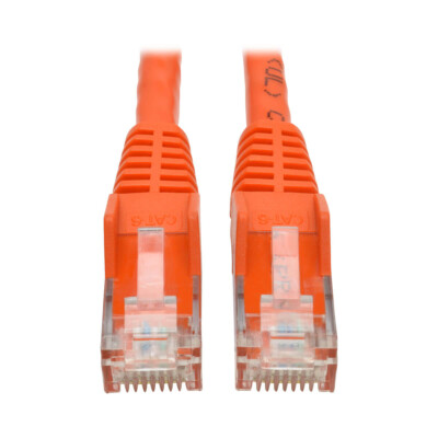 Tripp Lite 2FT RJ45 RJ45 Cat6 Gigabit Snagless geformt UTP Patch Kabel - Orange