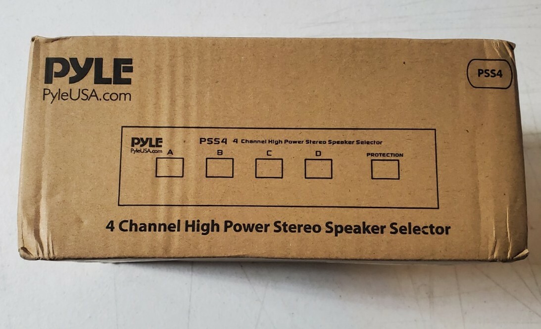 G4 - Pyle PSS4 4 Channel Stereo Speaker 