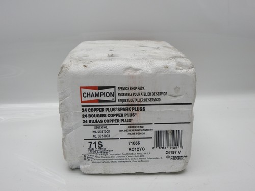 24/pack Champion Spark Plug RC12YC 71S Copper Plus - NEW!!!