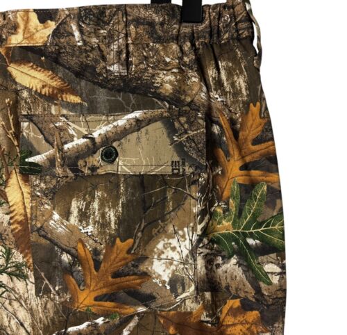 Realtree EDGE Camo Cargo Pants Mens XXL 44 46 Elastic Waist 32" Inseam Hunting - Picture 4 of 8