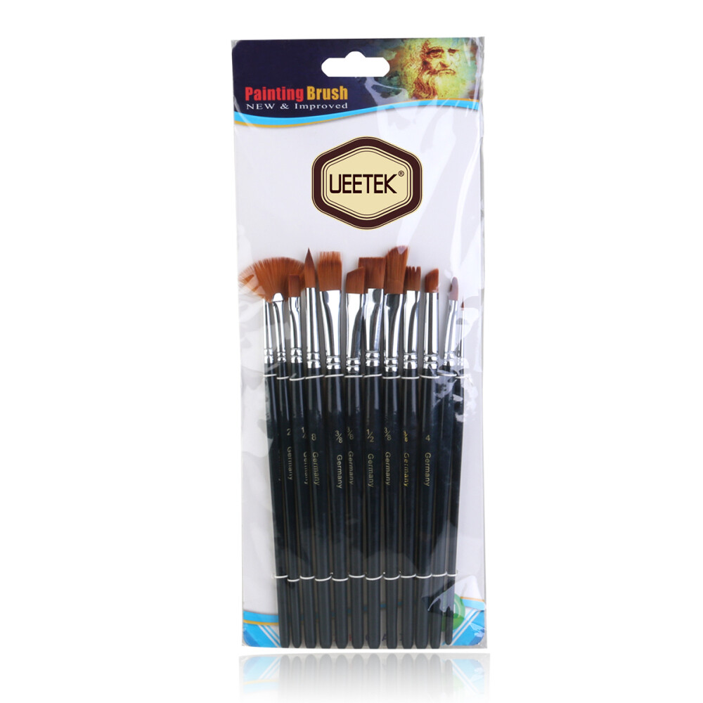 Brush Set Nylon Hair Paintbrush Oil Painting Supplies Artist eBay