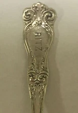 Ritz Cafe Demitasse Vintage Spoon Collectible