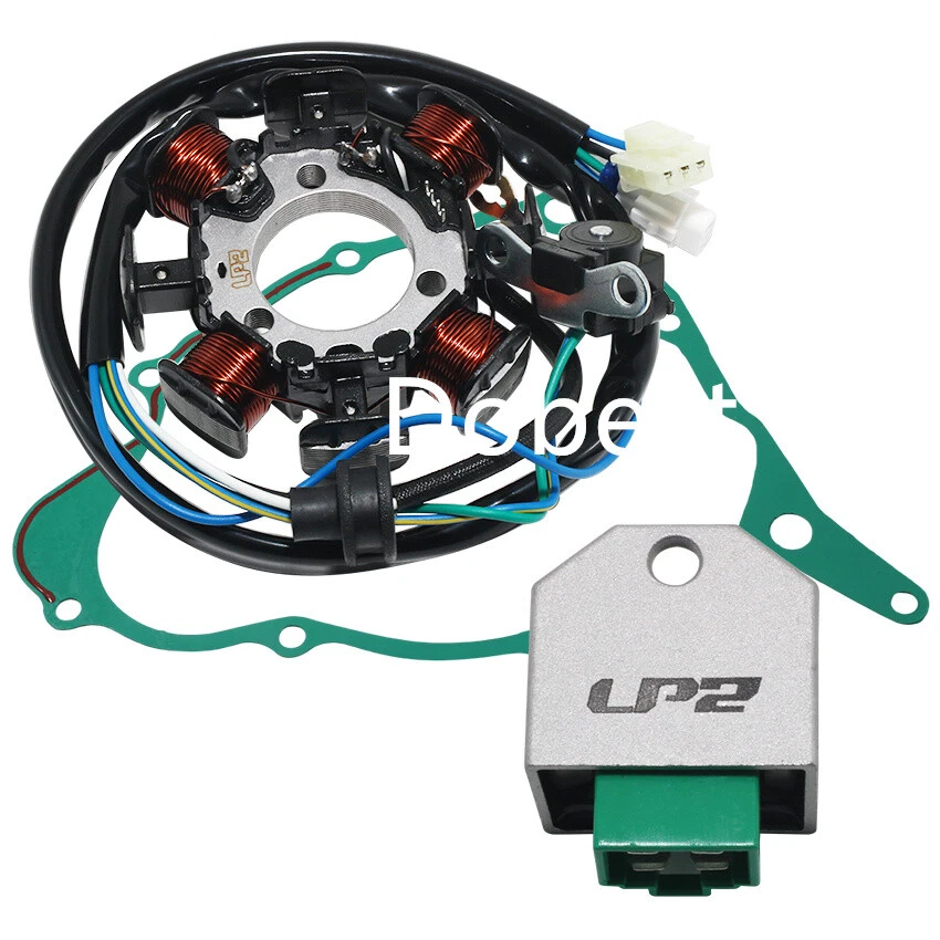 Estator + Regulador Rectificador + Junta para Yamaha TTR230 TT-R230 05-2023 1C6-H1410-00 Foto 4 de 4