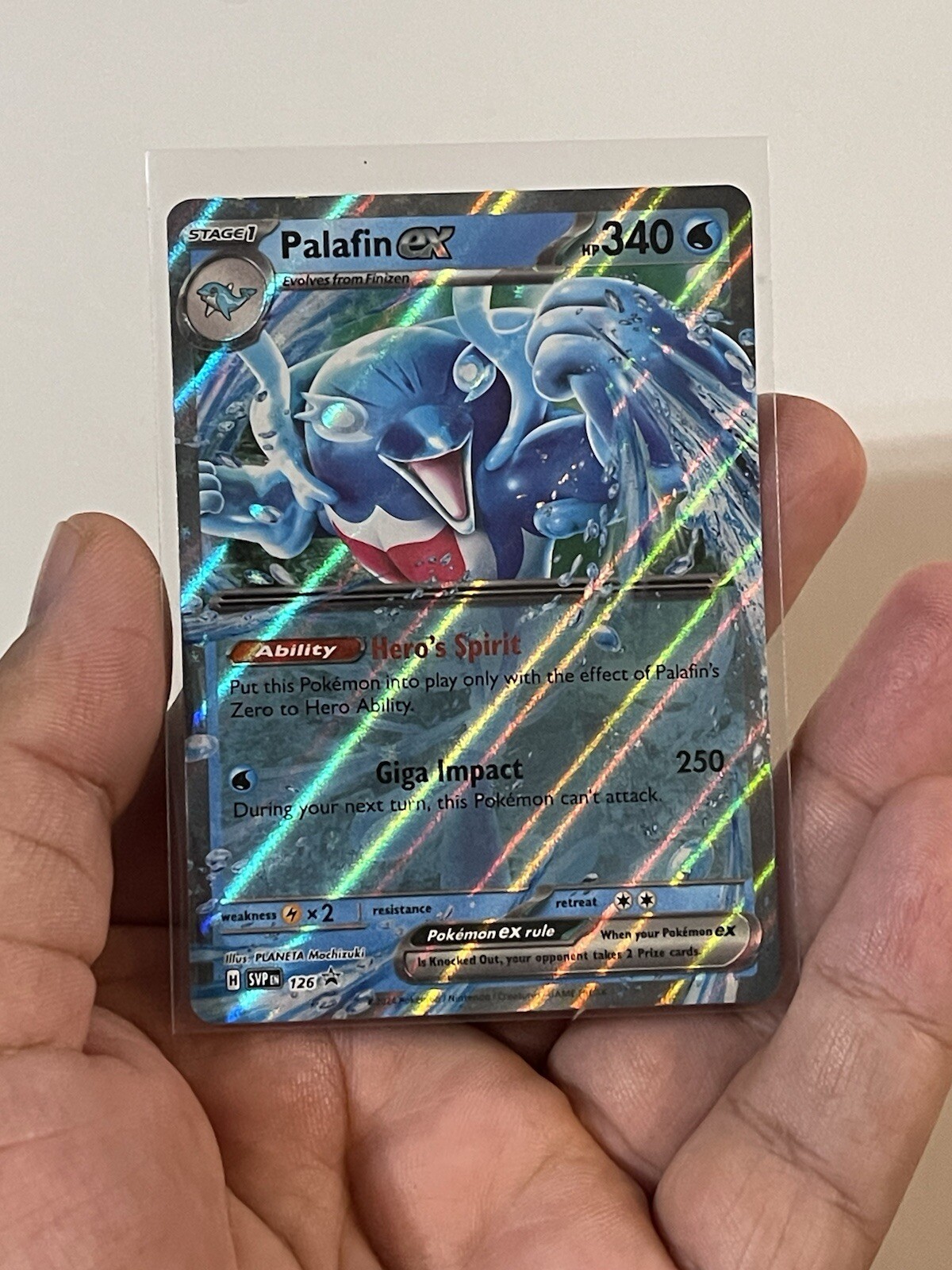 Pokemon TCG SV: Promos #126 Palafin EX NM