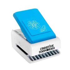 Creative Memories Embossed Blossoms Decorative Punch NIB