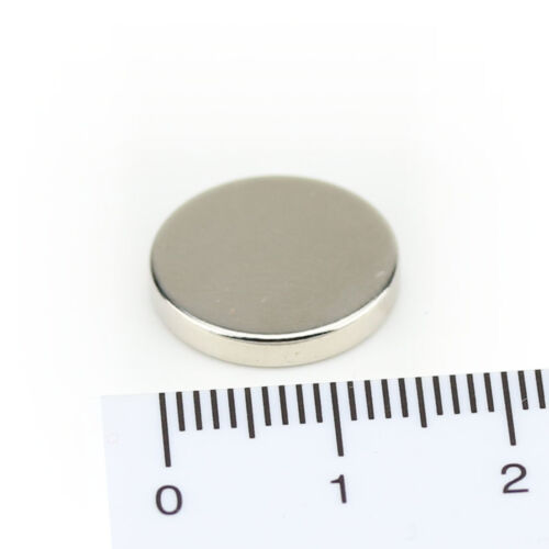 Starke Neodym Super Scheiben Magnete Ø12mm - Ø20mm bis 26KG N45 N52 auch Schwarz - Bild 50 von 104