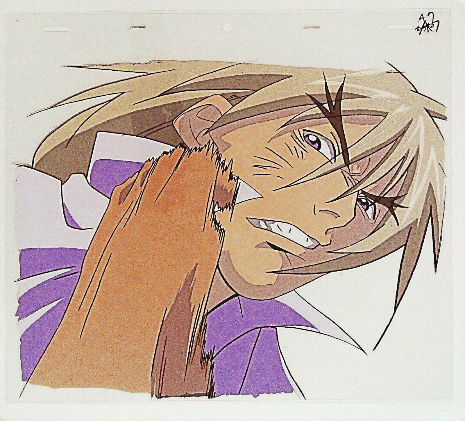 STREET FIGHTER ALPHA ZERO KEN ANIME PRODUCTION CEL 4