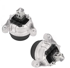 Pair Front Left & Right Engine Motor Mounts For BMW F10 528i 2.0L 22117935149