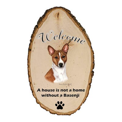 Basenji Metal Art WELCOME or Can Be Customized