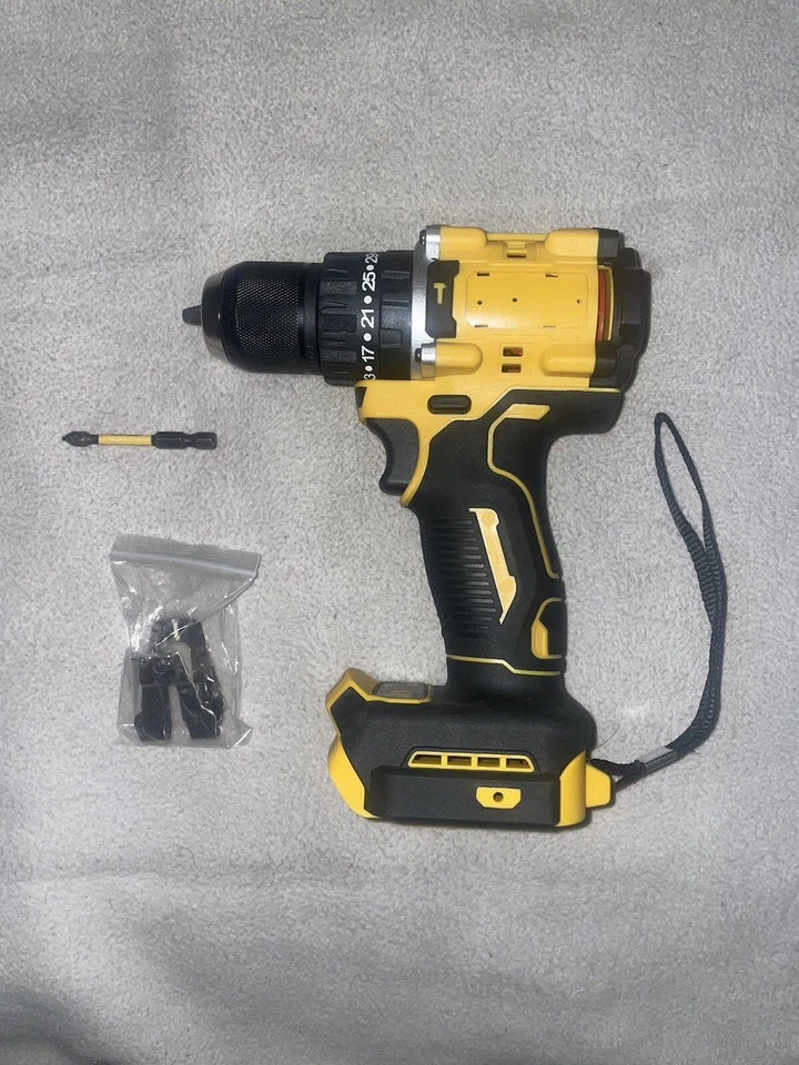 Dewalt Cordless Power Tool Bundle 7" Circular Saw Hammer Drill Battery Blades - Image 3 of 4