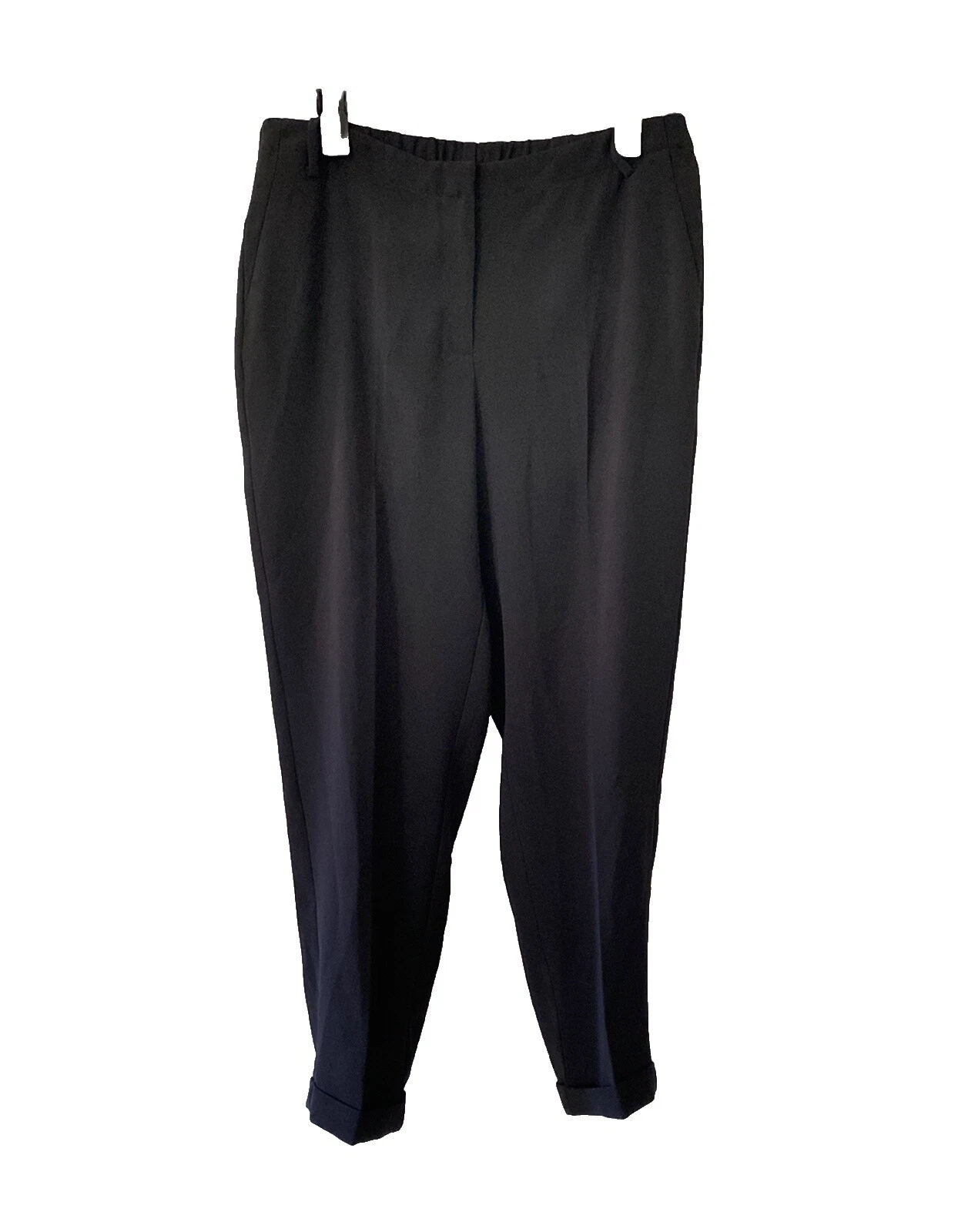 Pantalones de Poliéster Negro J. Jill para Mujeres