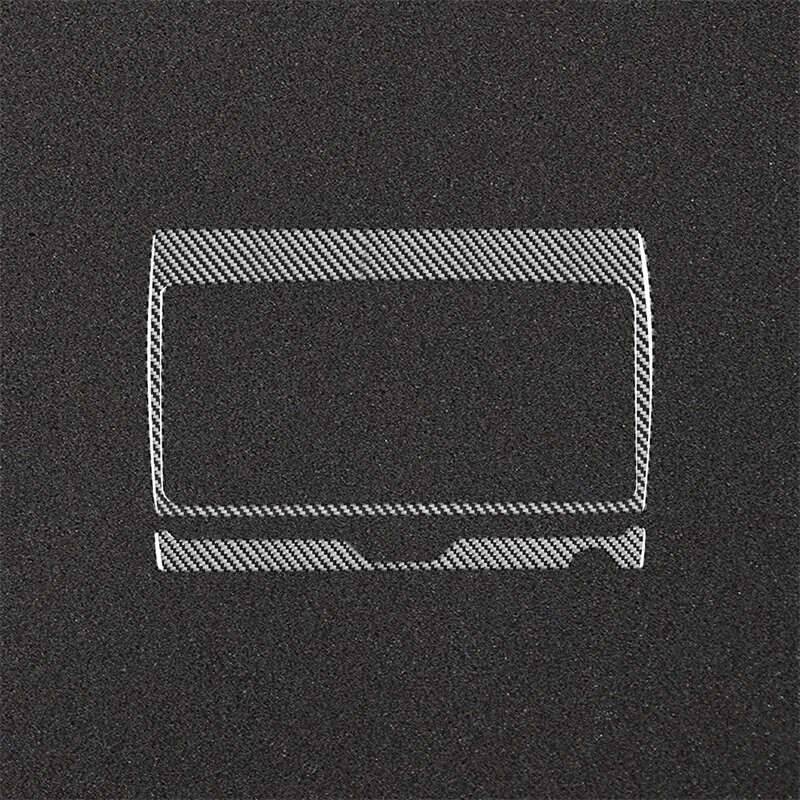 Carbon Fiber Central Central Control Navigation Trim For Jaguar E-PACE 2018-2020 - Image 3 of 4