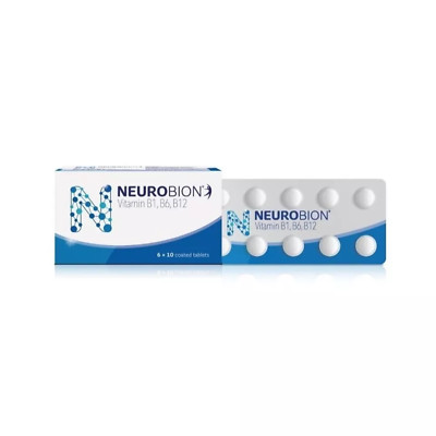 Neurobion Vitamin B B1, B6, B12 Numbness Nerve Brain Cell Tingling Neuro