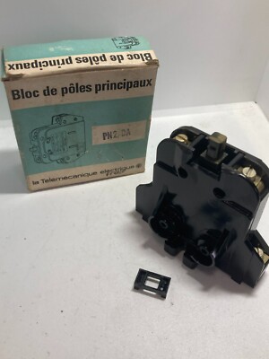 TELEMECANIQUE PN2/DA AUXILIARY CONTACT BLOCK NIB