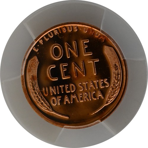 ONE OF PR62RB 1955 RED BROWN WHEAT LINCOLN PENNY PCGS PROOF P-MINT EXACT COIN - Picture 7 of 7