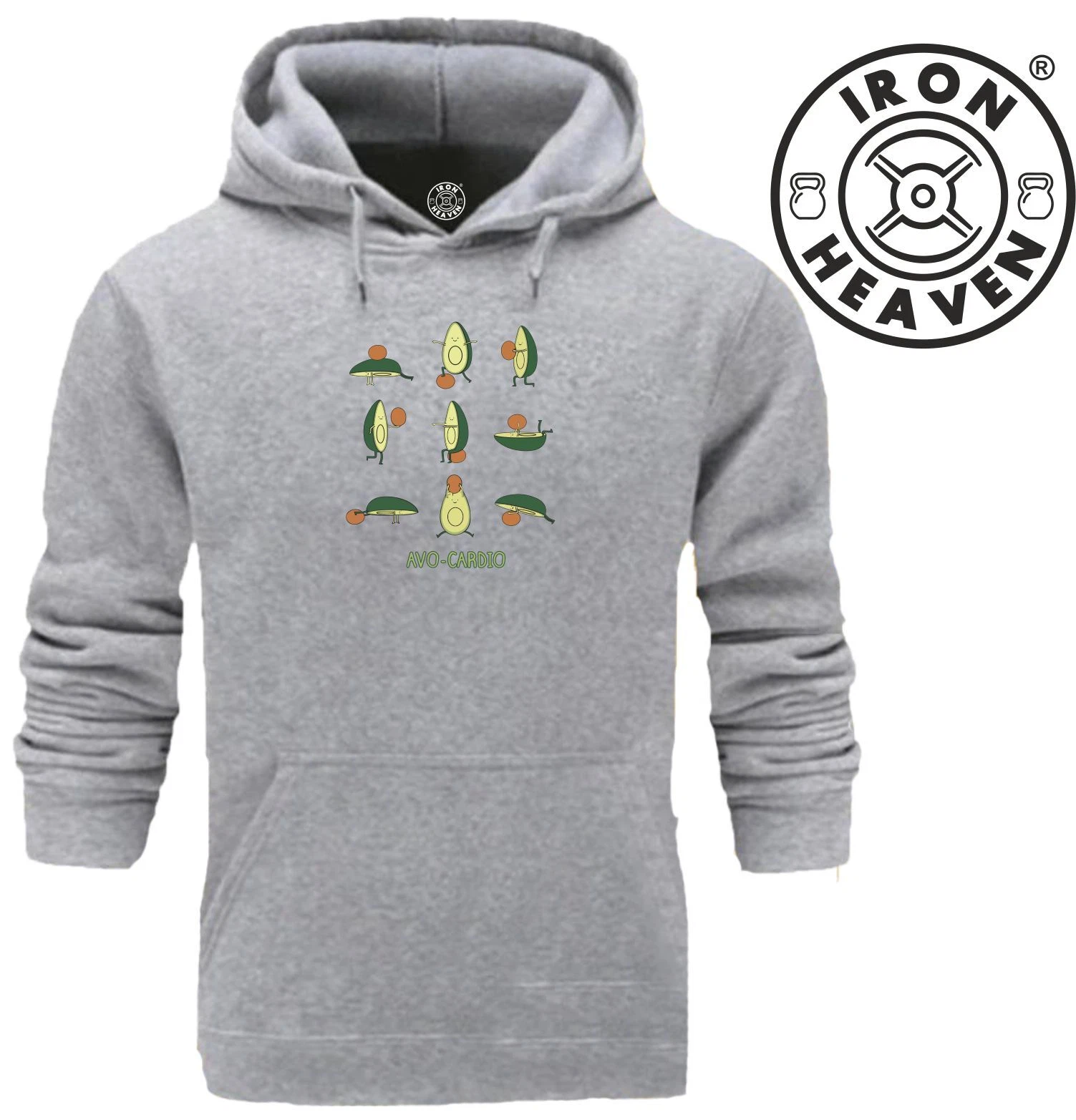 VETEMENTS Avocardio Hoodie Gym Clothing Bodybuilding Training Workout Exercise MMA Men Top