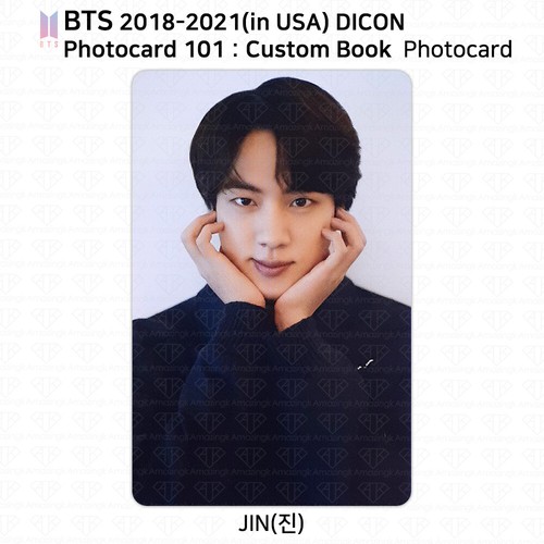 BTS 2018-2021 (in USA) Dicon Photocard 101 : Custom Book Photocard KPOP K-POP - Picture 27 of 212