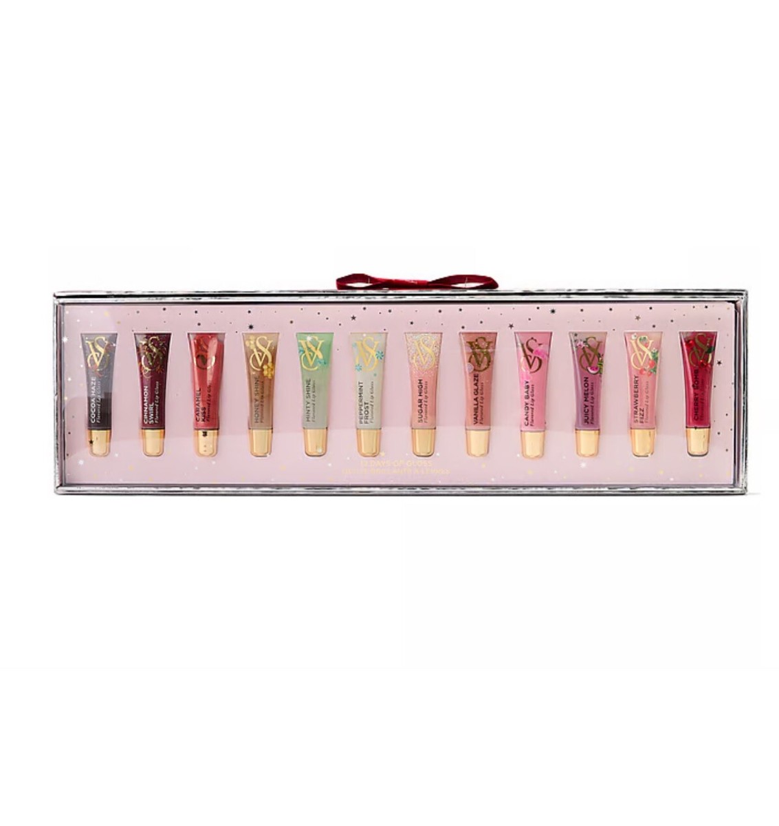 NEW Victoria's Secret Lip 12 Days of Gloss Gift Set $120