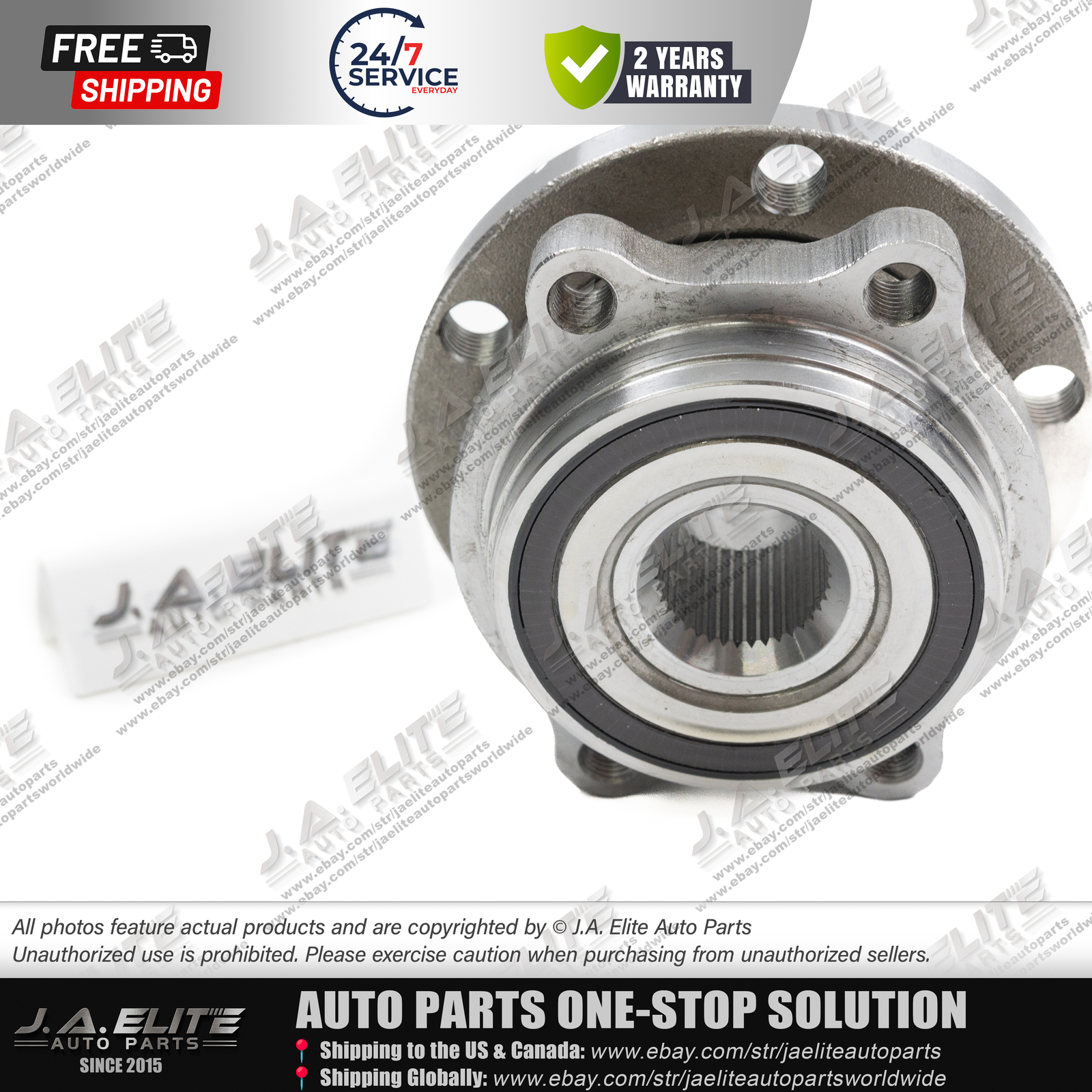 Wheel Hub With Bearing fits Bentley Continental Gt Gtc Flying Spur 3W0407613E
