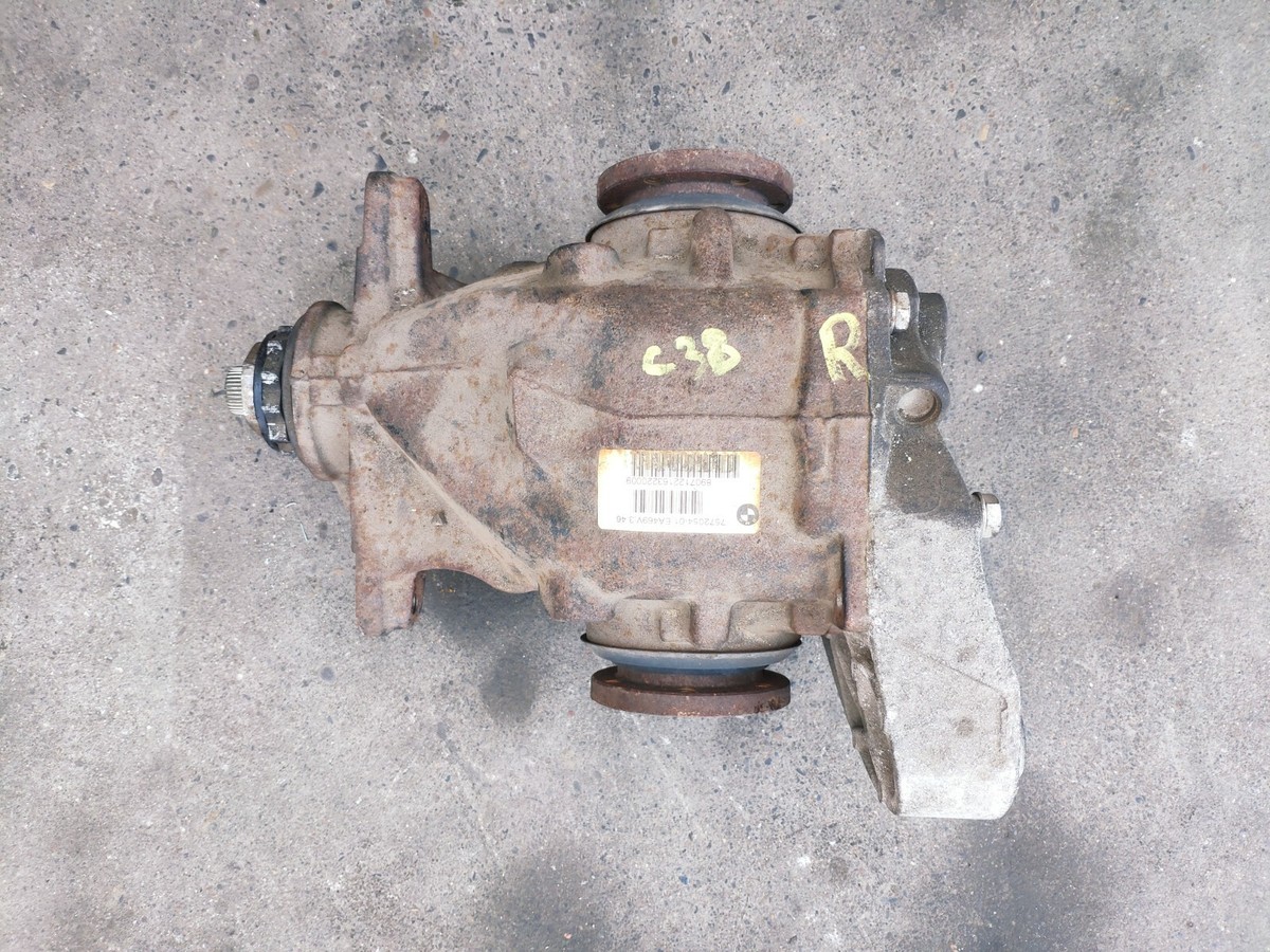 BMW 335XI 2008 E90 REAR DIFFERENTIAL AXLE 7572054-01 EA469V