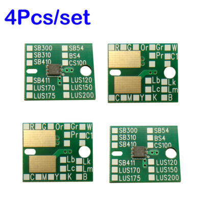 600ml Generic One-time Chip for Mimaki JV150/JV300 BS4 Cartridge - 4Pcs(C,M,Y,K)
