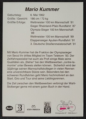 Signierte Autogrammkarte Frei MTB Weltmeisterin 2021 XCO (Neu (gemäss
