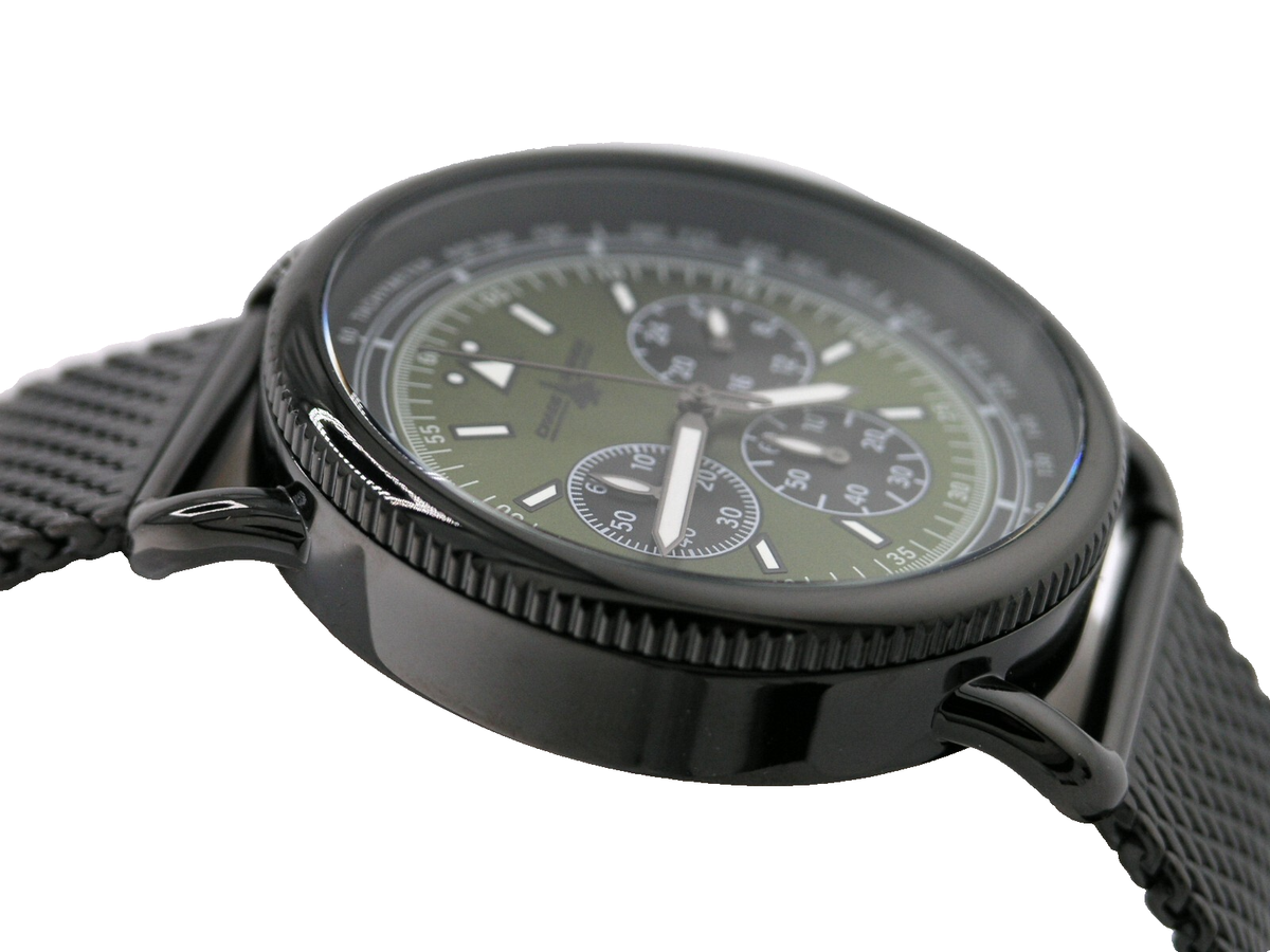 Dプライス NEW INVICTA CHASE DURER CDW-0154 BLACK GREEN DIAL QUARTZ