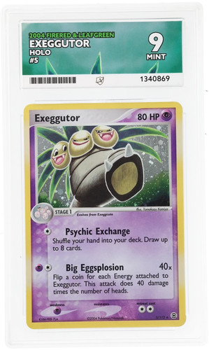 Exeggutor graded ACE 9 for sale on eBay