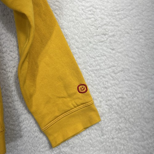 Nike Fleece Yellow Ochre/University Red Big Kids Boys Pullover Hoodie Youth XL - Picture 4 of 9