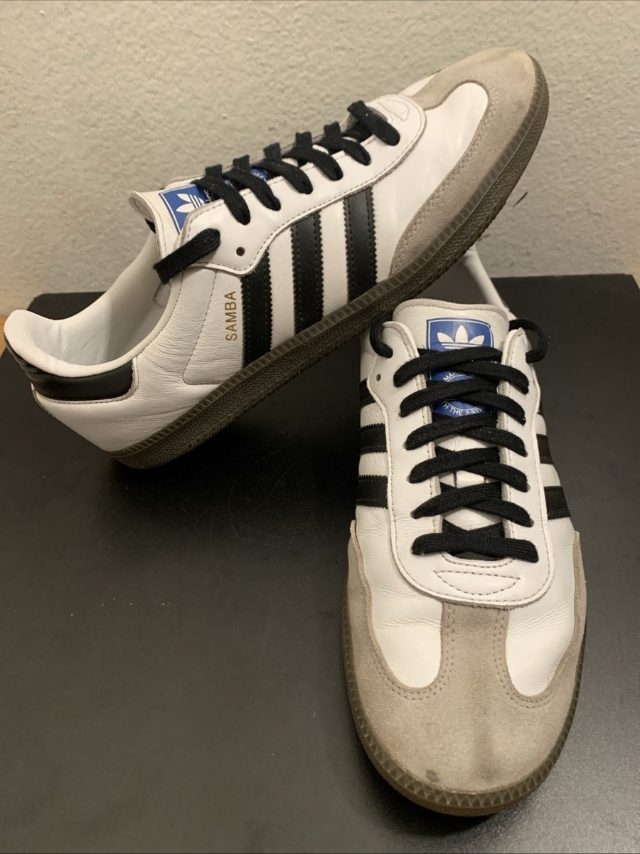 adidas Samba OG White Black Gum B75806 Men's So 10.5 | eBay