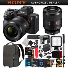 Sony a7S III Mirrorless Full Frame Camera + 35mm F1.4 GM Lens SEL35F14GM Bundle