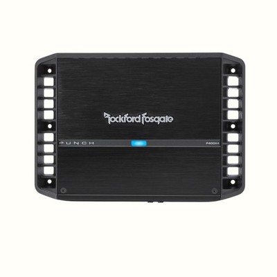 Rockford Fosgate P400X4 Punch 400 Watt Class A/B 2-Ohm 4-Channel Amplifier