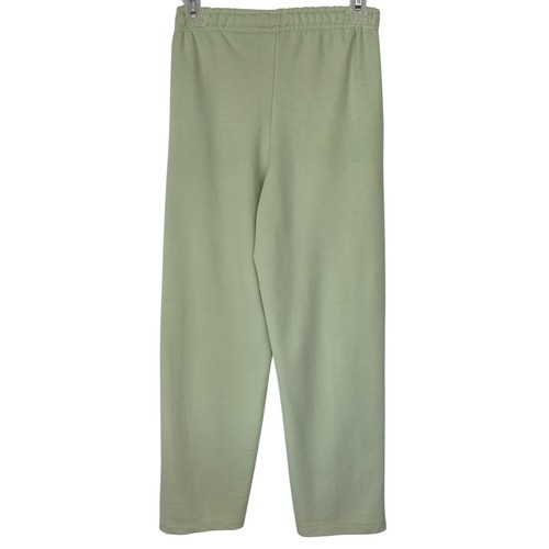 Zara Plush Pants Mint Green PARIS 1992 Sporty Lounge Sweatpants Girls Size 13-14 - Picture 9 of 12