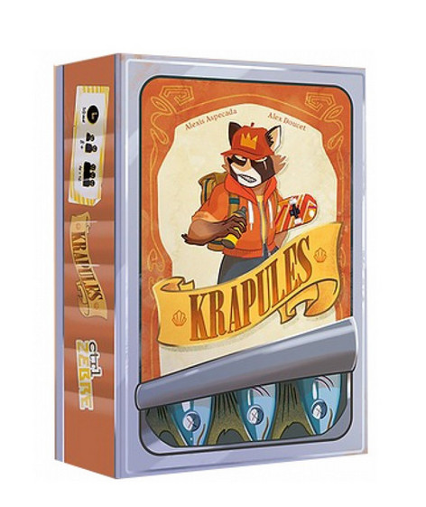 Jeu de société Krapules boîte Rocket Raccoon à offrir pour un anniversaire d'ado