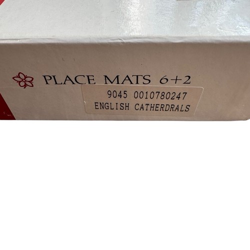 Vintage Pimpernel Tischsets verpackt 6er Set + 2 englische Kathedralen - Bild 7 von 8