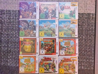 Nintendo 3DS Spielepaket: 11 Top-Spiele (Zelda, Fire Emblem, Fantasy Life)