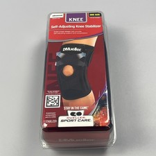 NEW MUELLER SELF-ADJUSTING KNEE STABILIZER   BLACK - ONE SIZE