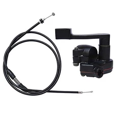 7/8'' 22mm Thumb Throttle Cable Accelerator Handle Assembly for 50cc 70cc 90cc 