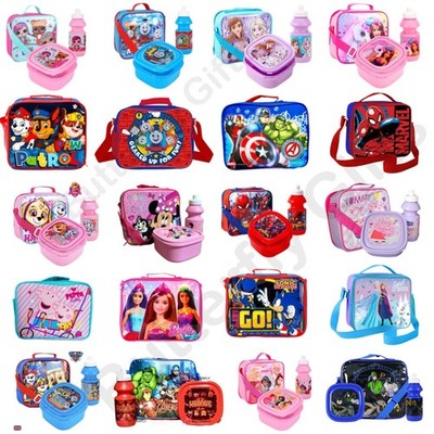 Kinder Thermo Lunchpaket Box Tasche Kinder Jungen Mädchen Schule Essen Picknick Box