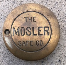 Mosler Safe Company Combination Lock Parts - Vintage!