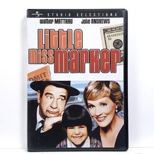 Little Miss Marker DVD Walter Matthau Julie Andrews 1980 Comedy Movie Excellent