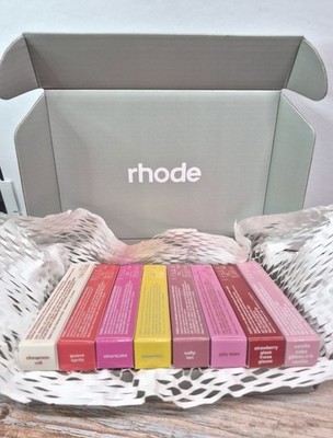 Rhode Peptide Lip Tint Bundle of 8 – Full Size NIB Sealed Gift Set
