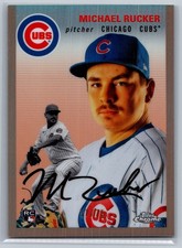 Michael Rucker 2023 Topps Chrome Platinum #107 Rookie Rose Gold /75