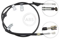 A.B.S. Bremsseil Seilzug Feststellbremse K13968 FüR Honda CRX 3 EH EG Esi EH6