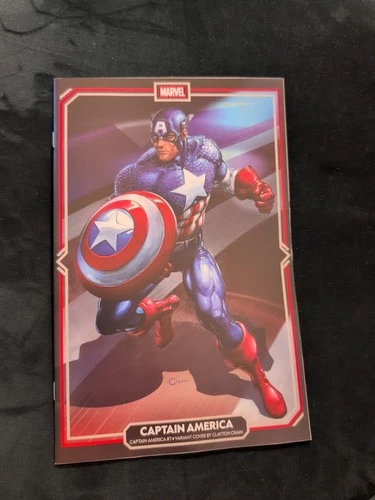 CAPTAIN AMERICA #7 CLAYTON CRAIN VARIANT 1
