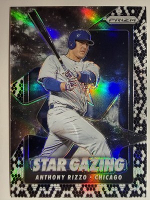 2020 Panini Prizm - Star Gazing Anthony Rizzo #SG-8 Snake Skin Prizm /50 - RARE