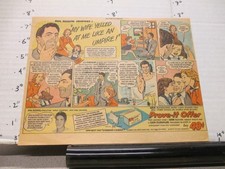 newspaper ad 1953 GEM razor Phil Rizzuto baseball Yankees Colgate toothpaste