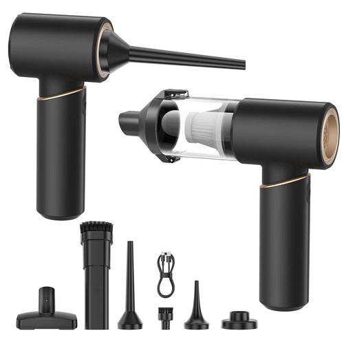 Handheld Vacuum Cleaner Cordless, Desk Vacuum Cleaner Compressed Electric Air...