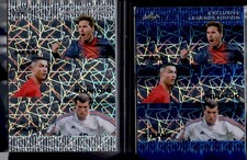 2024 LEAF EXCUSIVE EDITION MESSI / RONALDO / ZIDANE 2 CARDS # 10/20 & 2/25