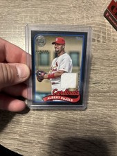 2024 Topps 35th Anniversary Relics Albert Pujols #89BR-APU Black /199 Game-Used 